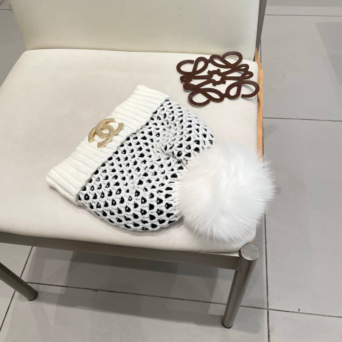 Chanel Knit Beanie - image 8