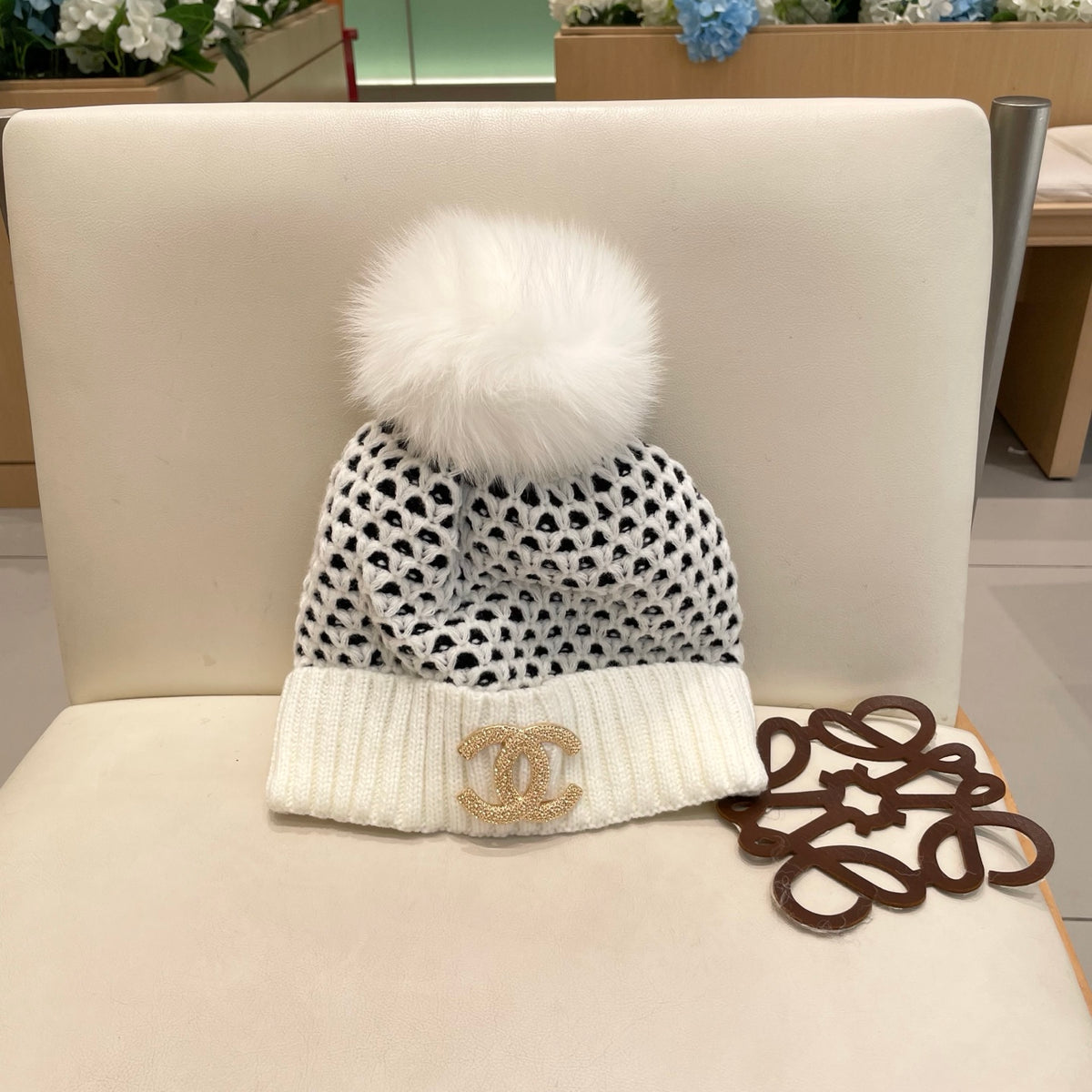 Chanel Knit Beanie - image 9