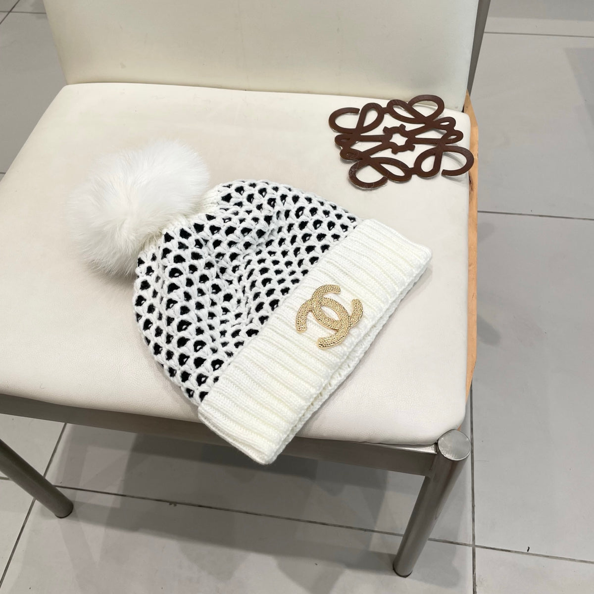 Chanel Knit Beanie - image 3