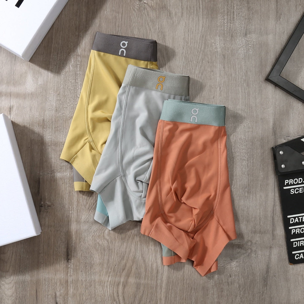On Ice-Silk Men's Boxer Briefs - 3-Piece Box