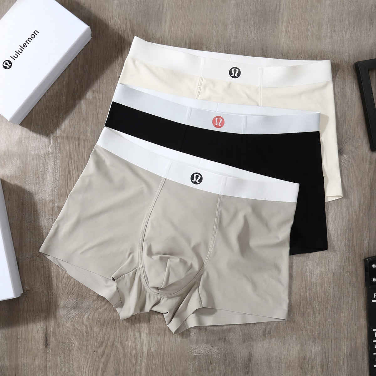 Lululemon Ice-Silk Men's Boxer Briefs - 3-Piece Box