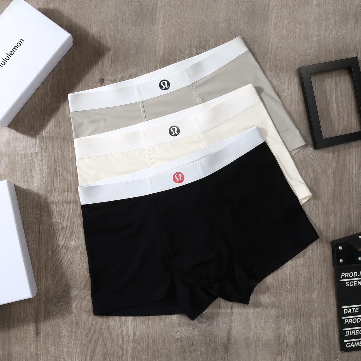 Lululemon Ice-Silk Men's Boxer Briefs - 3-Piece Box
