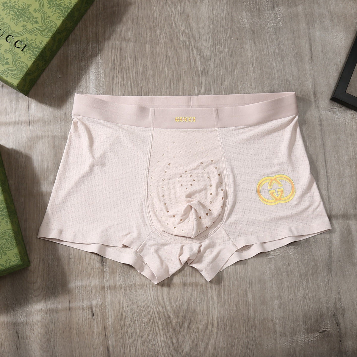 Gucci Ice-Silk Men's Boxer Briefs - 3-Piece Box