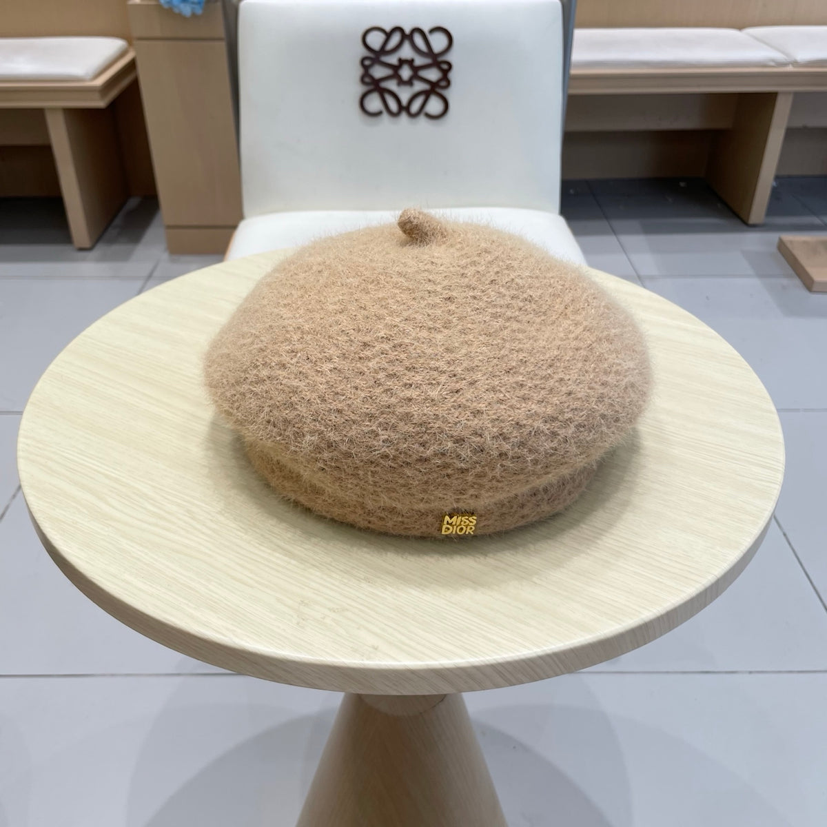Dior Plush Beret - image 1