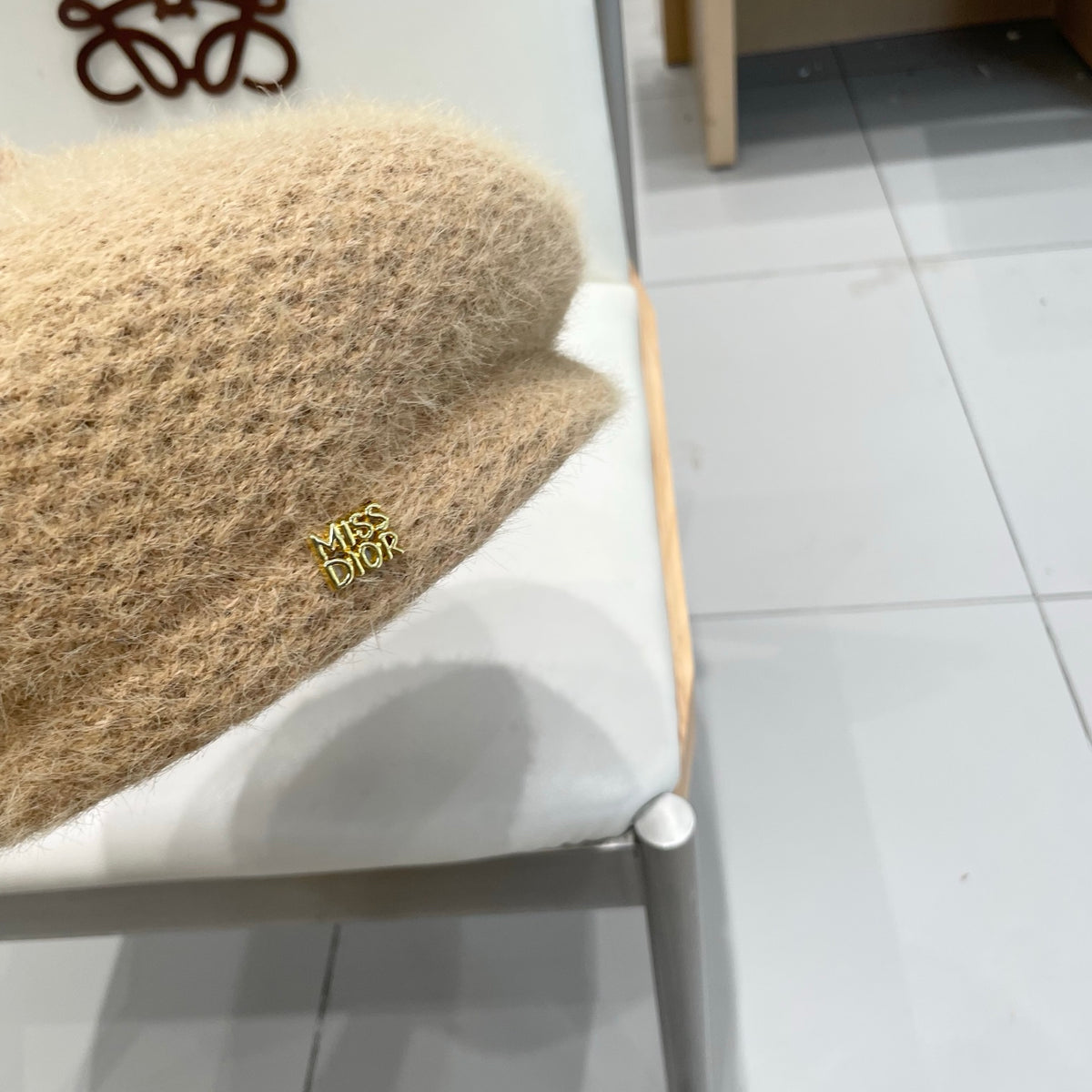 Dior Plush Beret - image 8