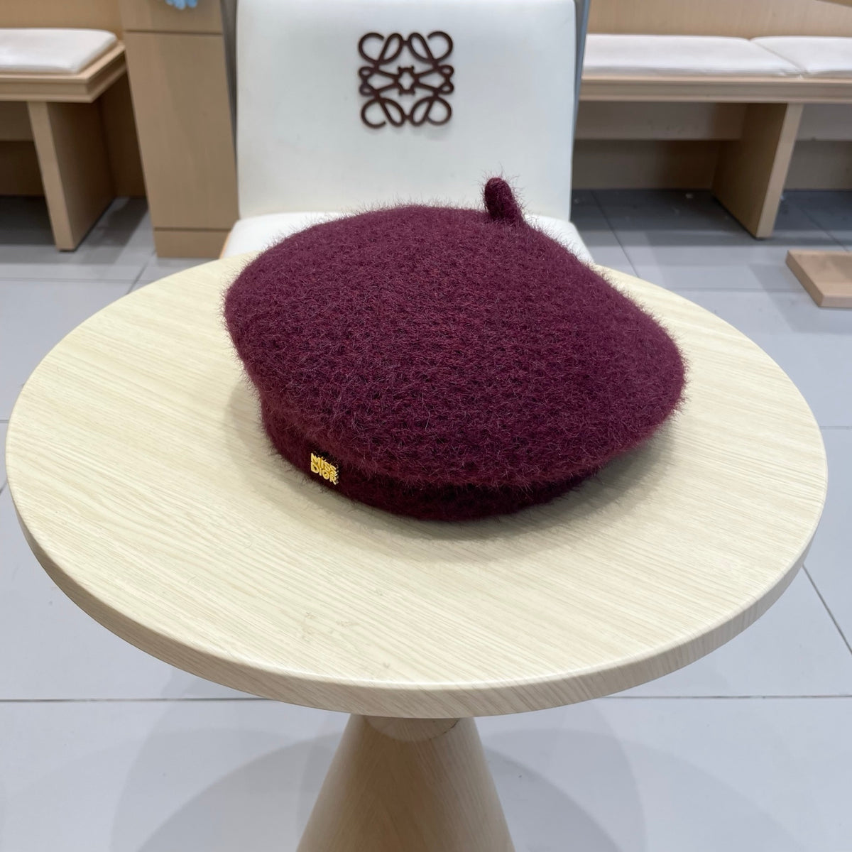 Dior Plush Beret - image 1