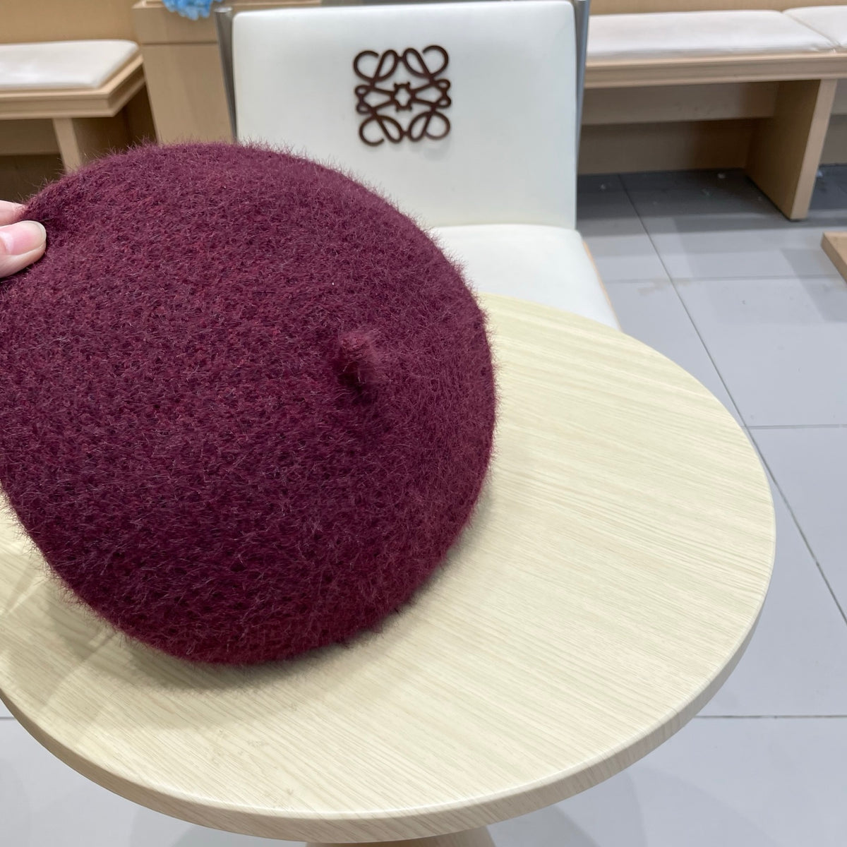 Dior Plush Beret - image 3