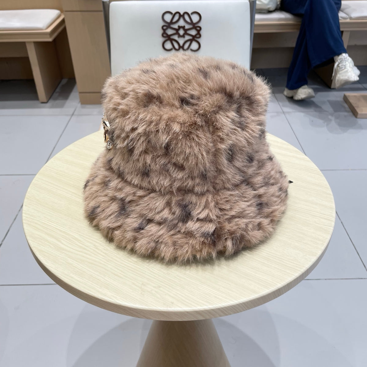 Chanel Plush Bucket Hat - image 3