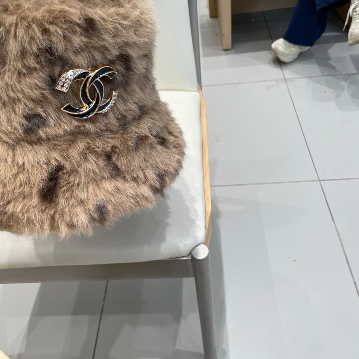 Chanel Plush Bucket Hat - image 4