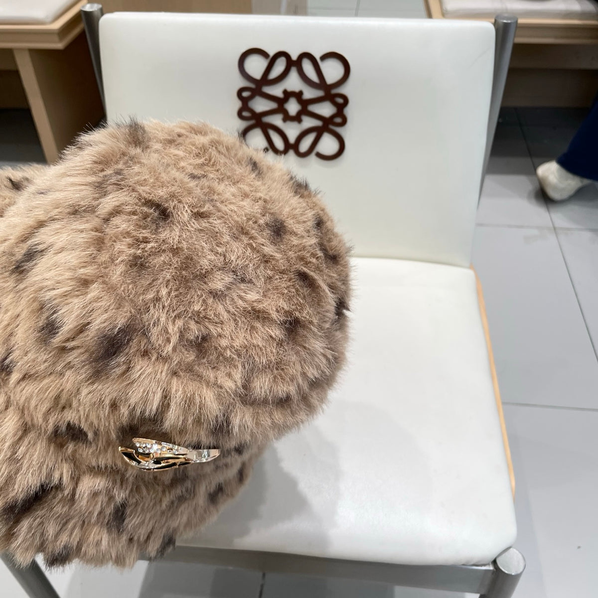 Chanel Plush Bucket Hat - image 6
