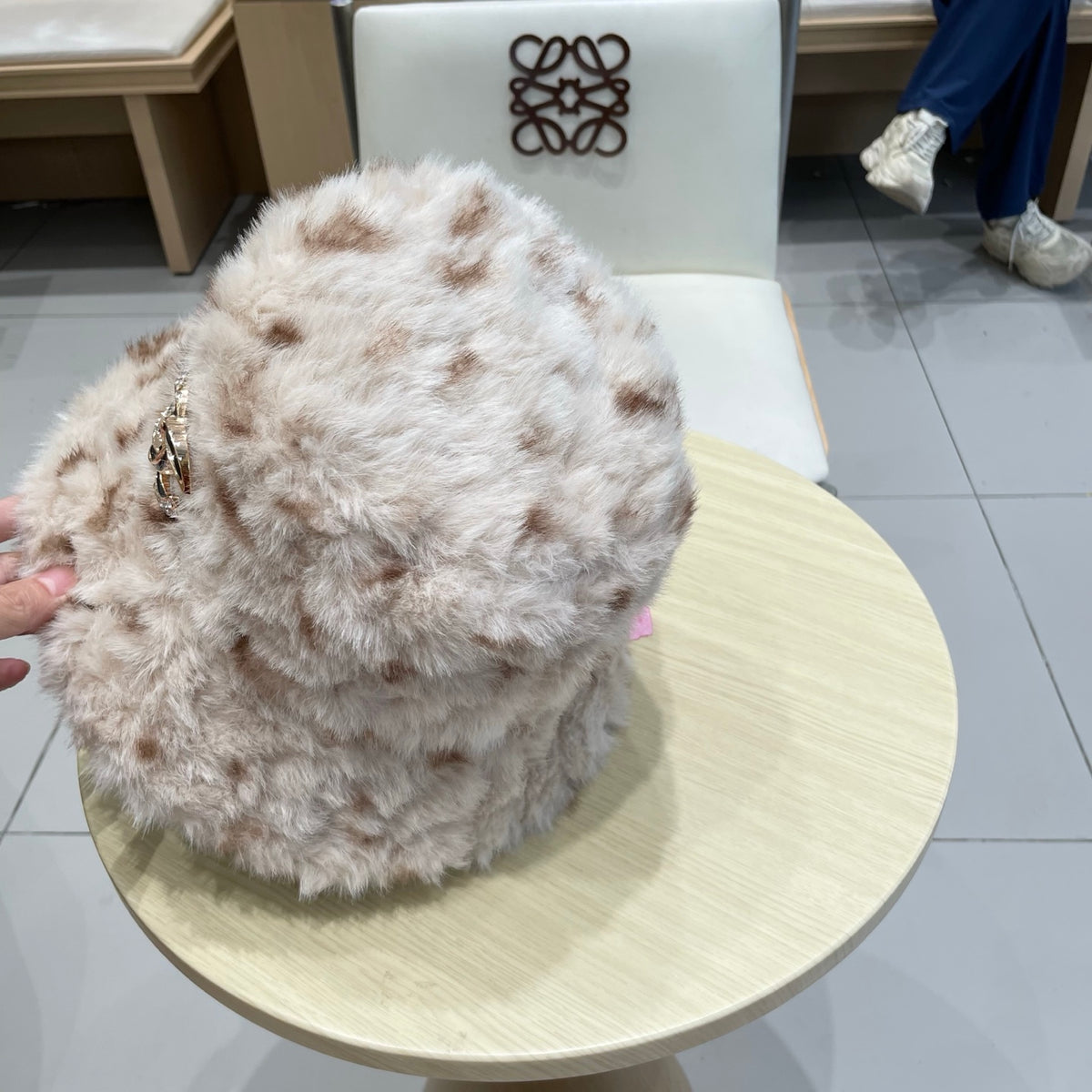 Chanel Plush Bucket Hat - image 7