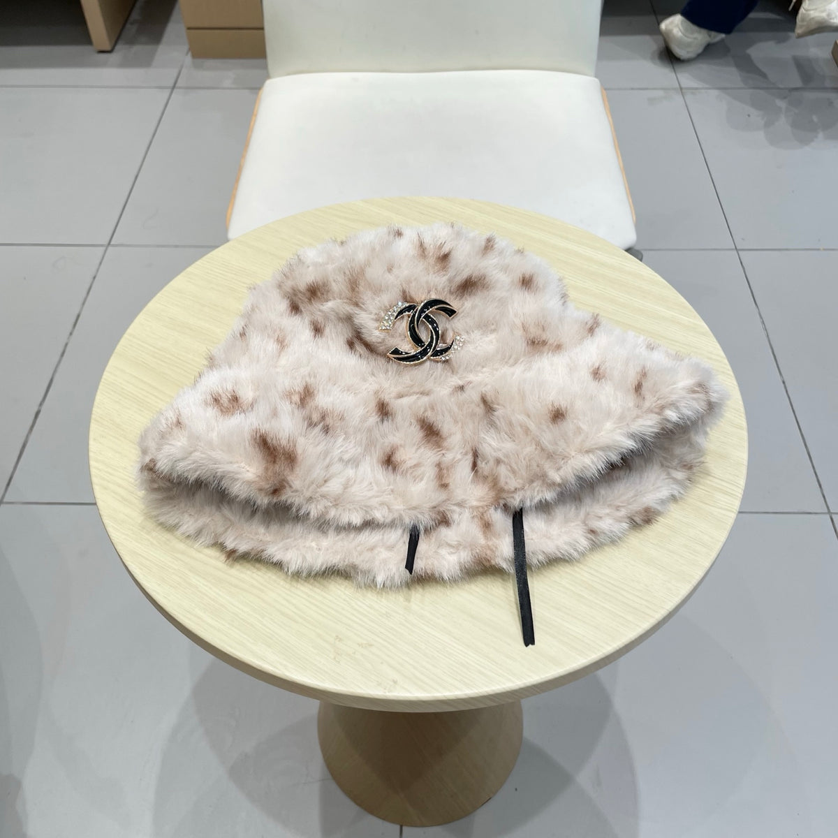 Chanel Plush Bucket Hat - image 1