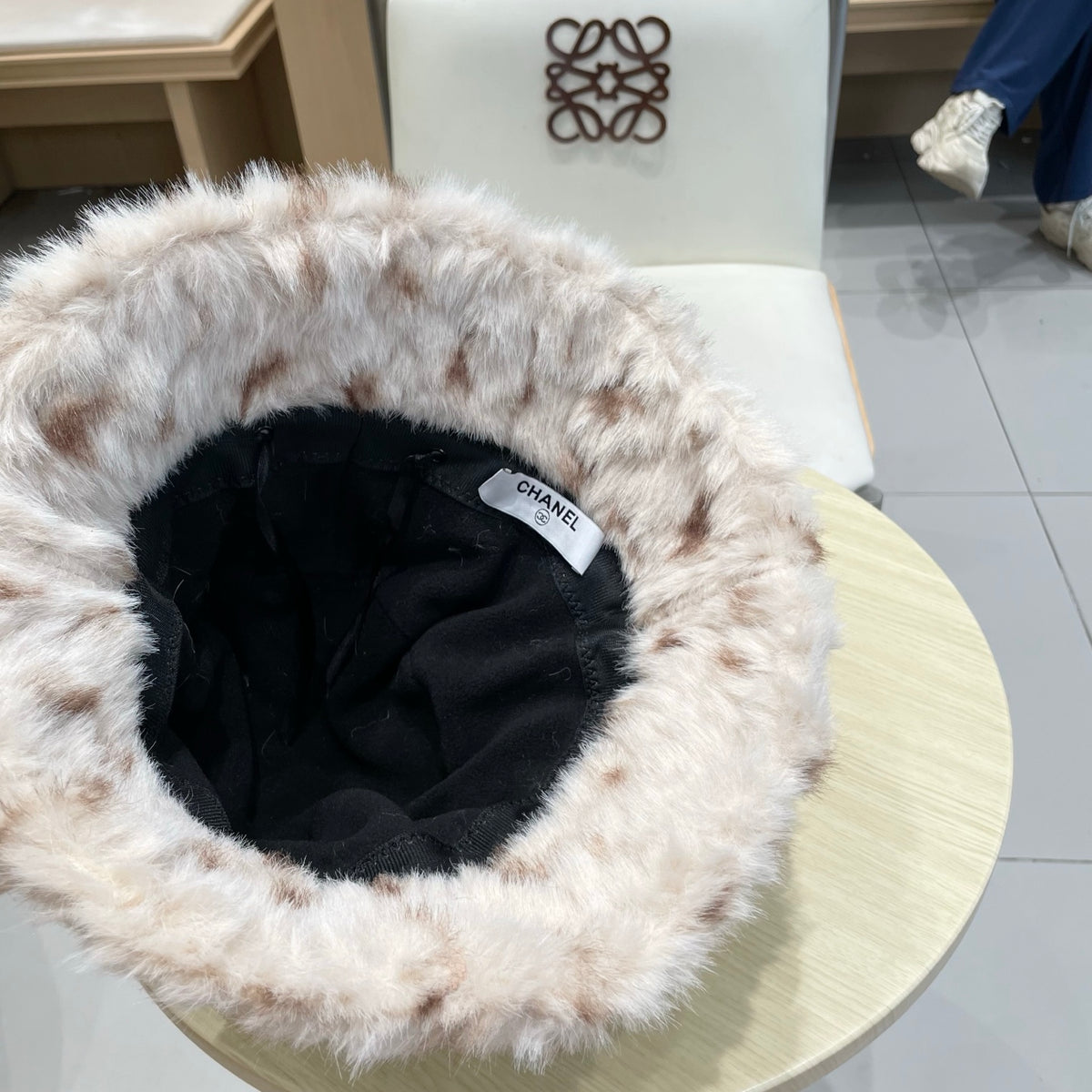 Chanel Plush Bucket Hat - image 8