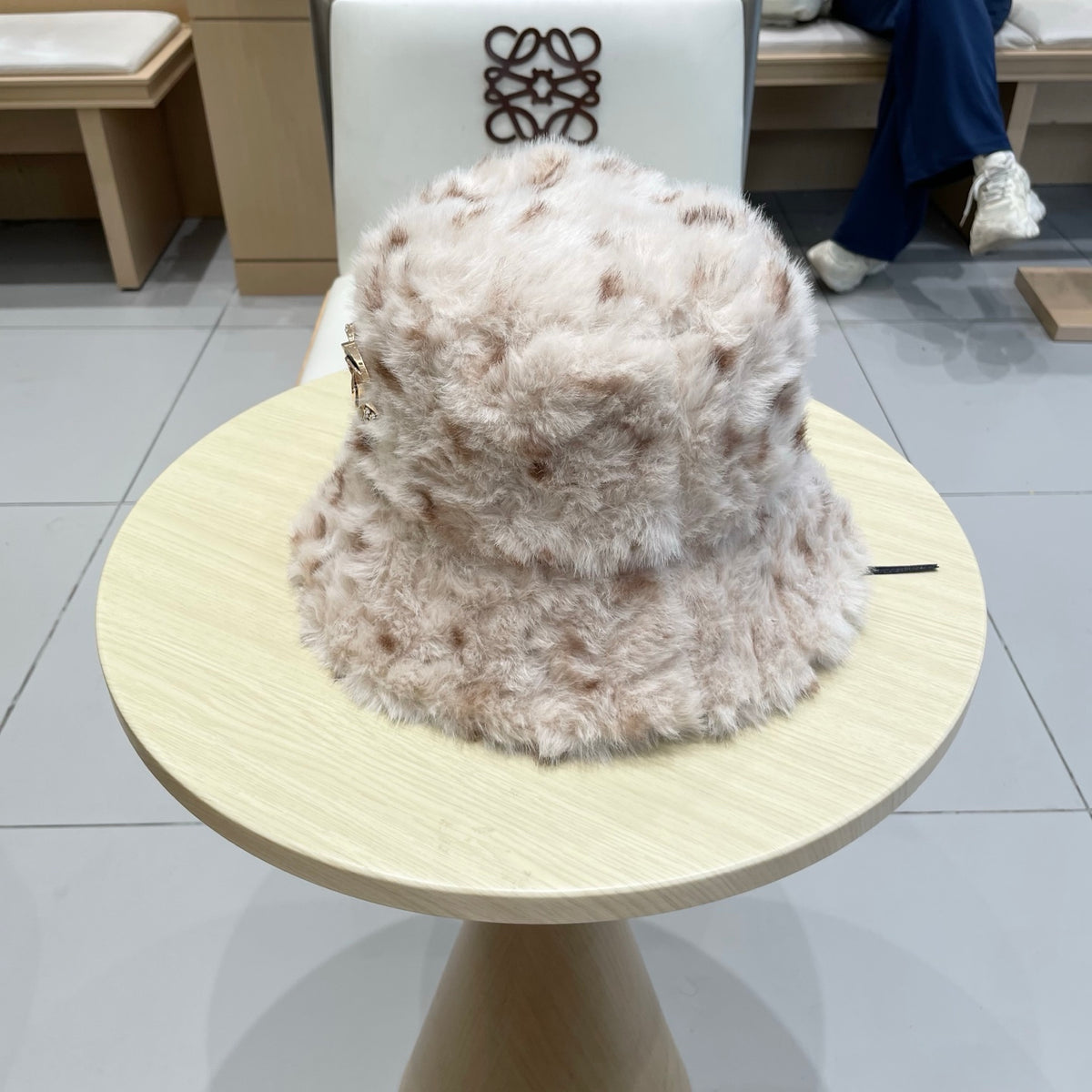 Chanel Plush Bucket Hat - image 3