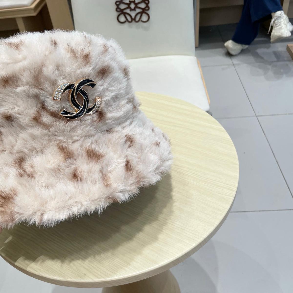 Chanel Plush Bucket Hat - image 4
