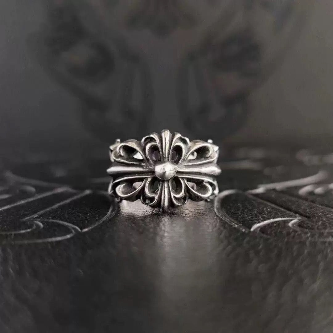 Martin Graham ring in polished metal-tone – main product view