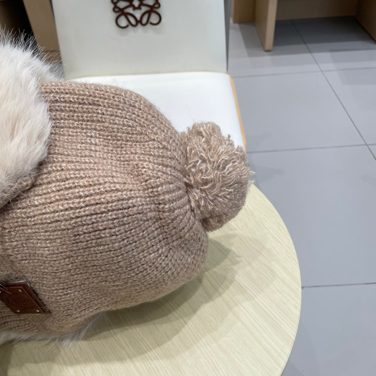 Moncler Plush Earflap Hat - image 7