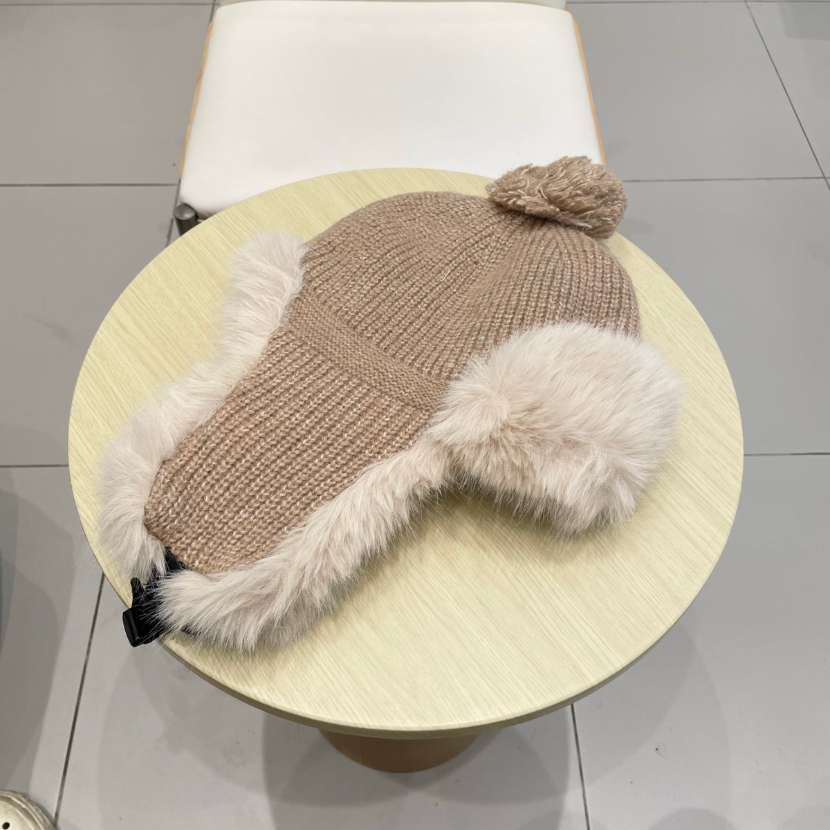 Moncler Plush Earflap Hat - image 6