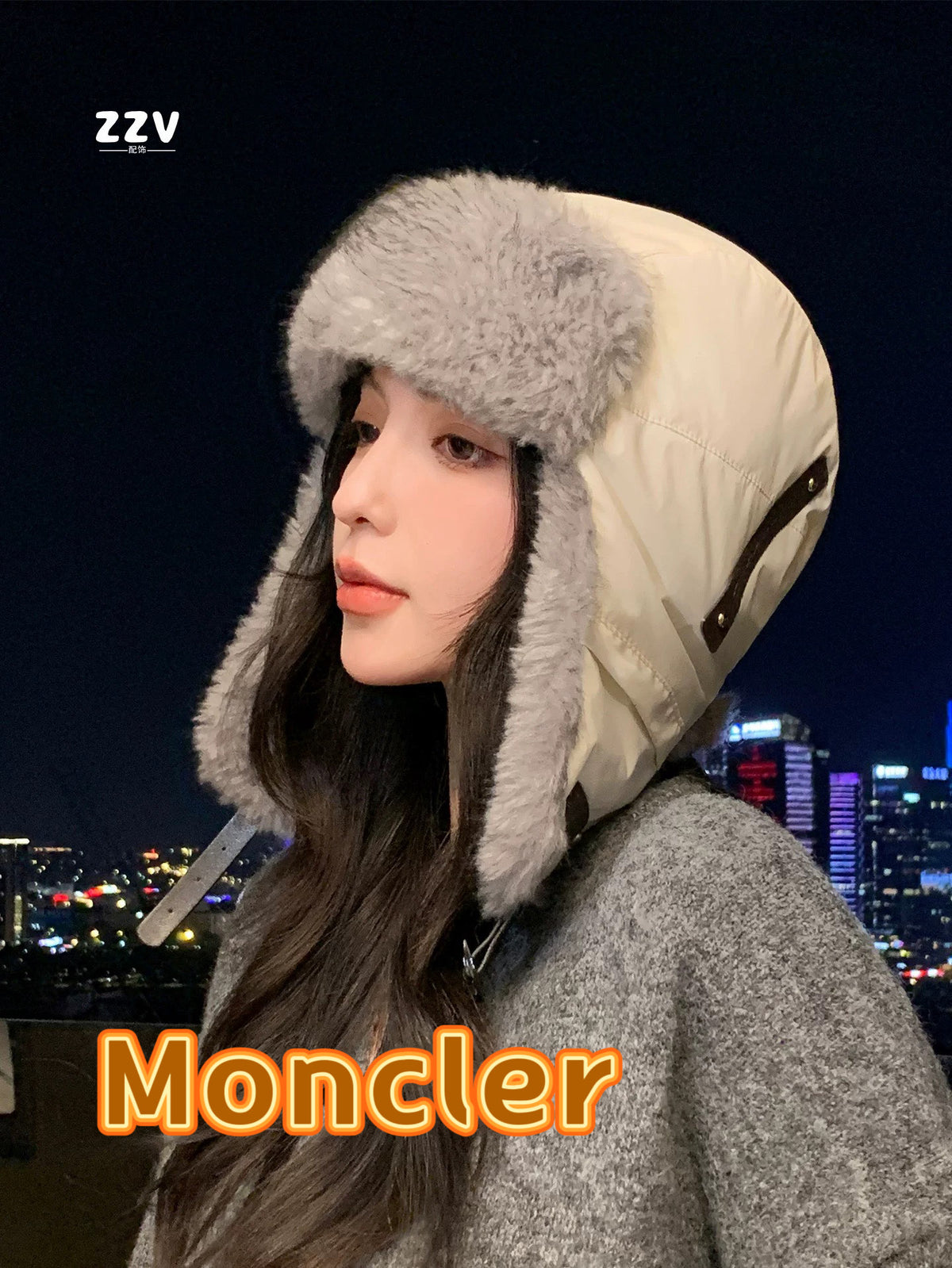 Moncler Earflap Hat - image 1