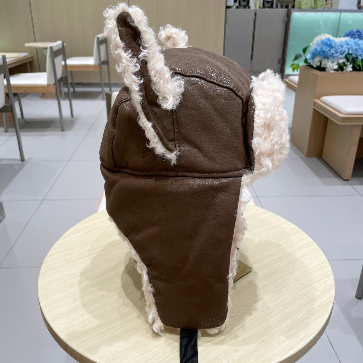 Chanel Plush Earflap Hat - image 10