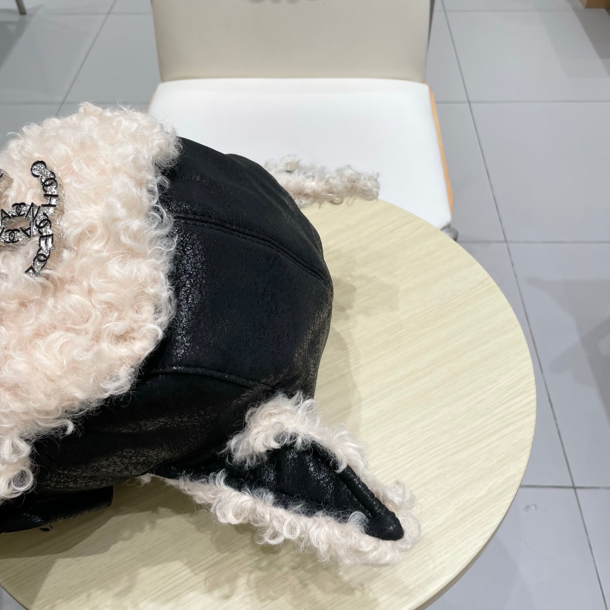 Chanel Plush Earflap Hat - image 7