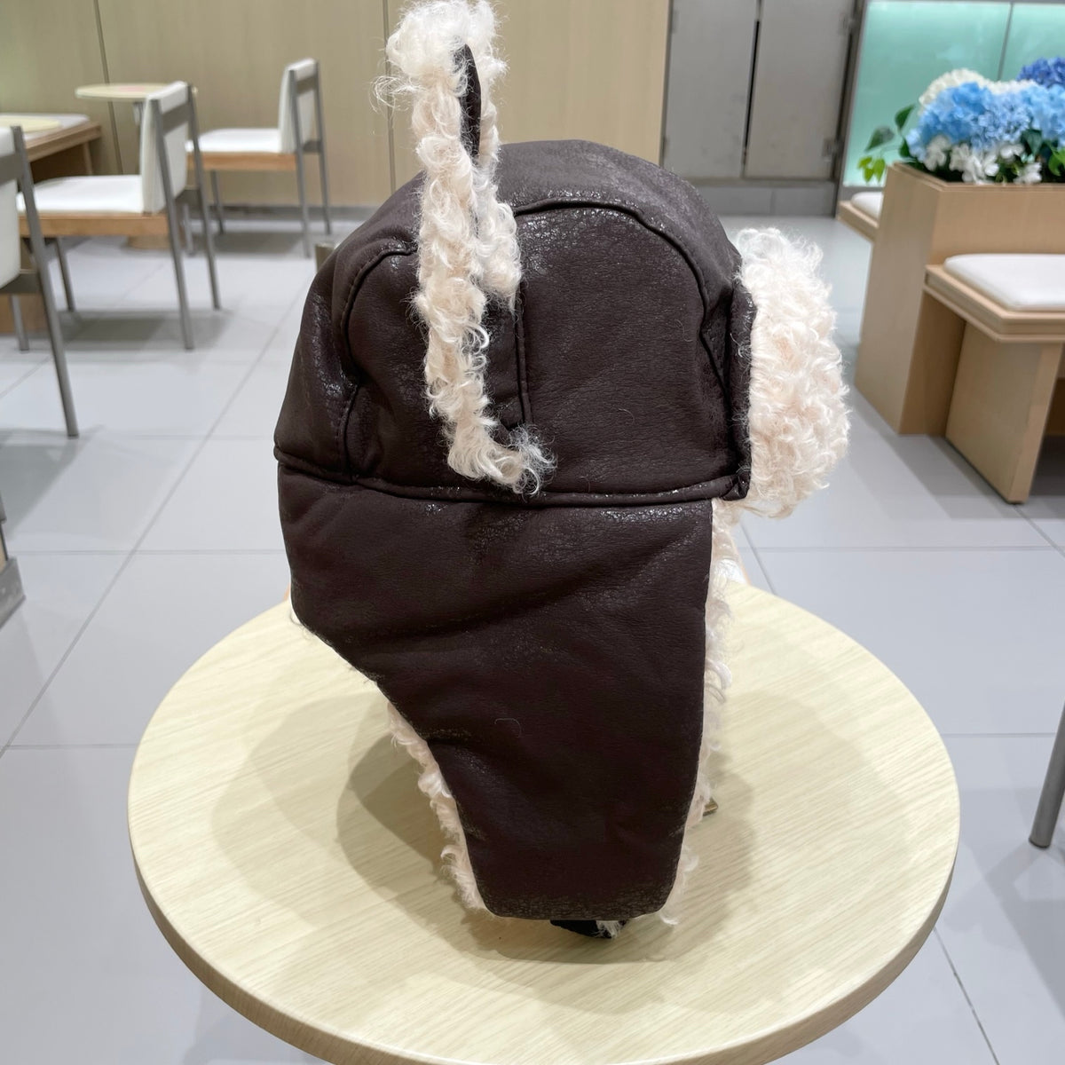 Chanel Plush Earflap Hat - image 7