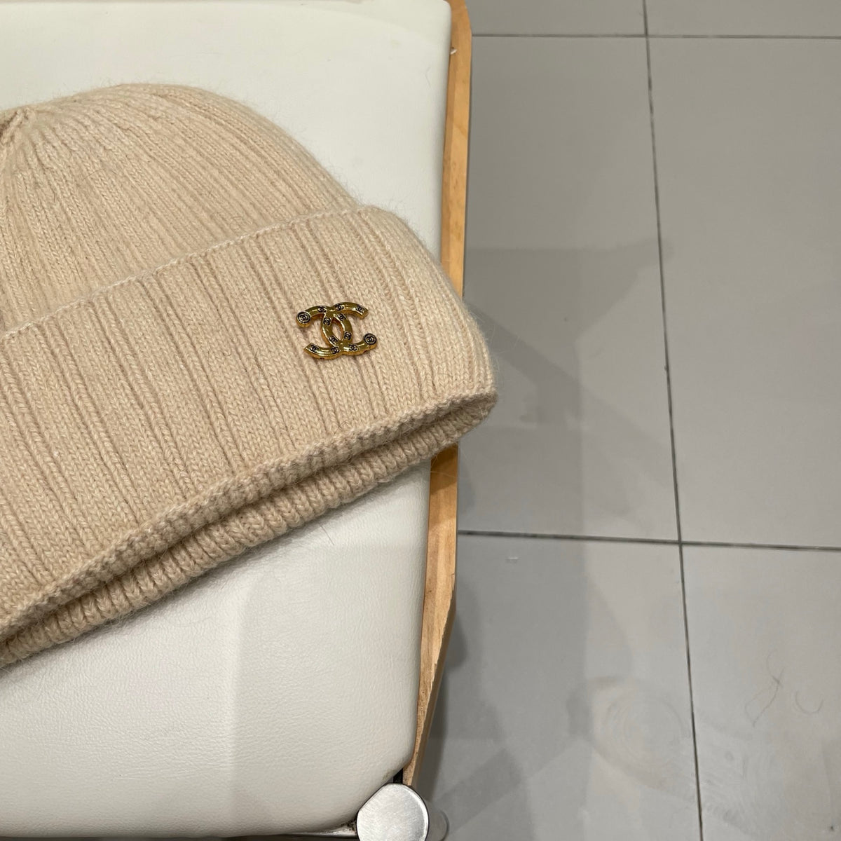 Chanel Knit Beanie - image 4