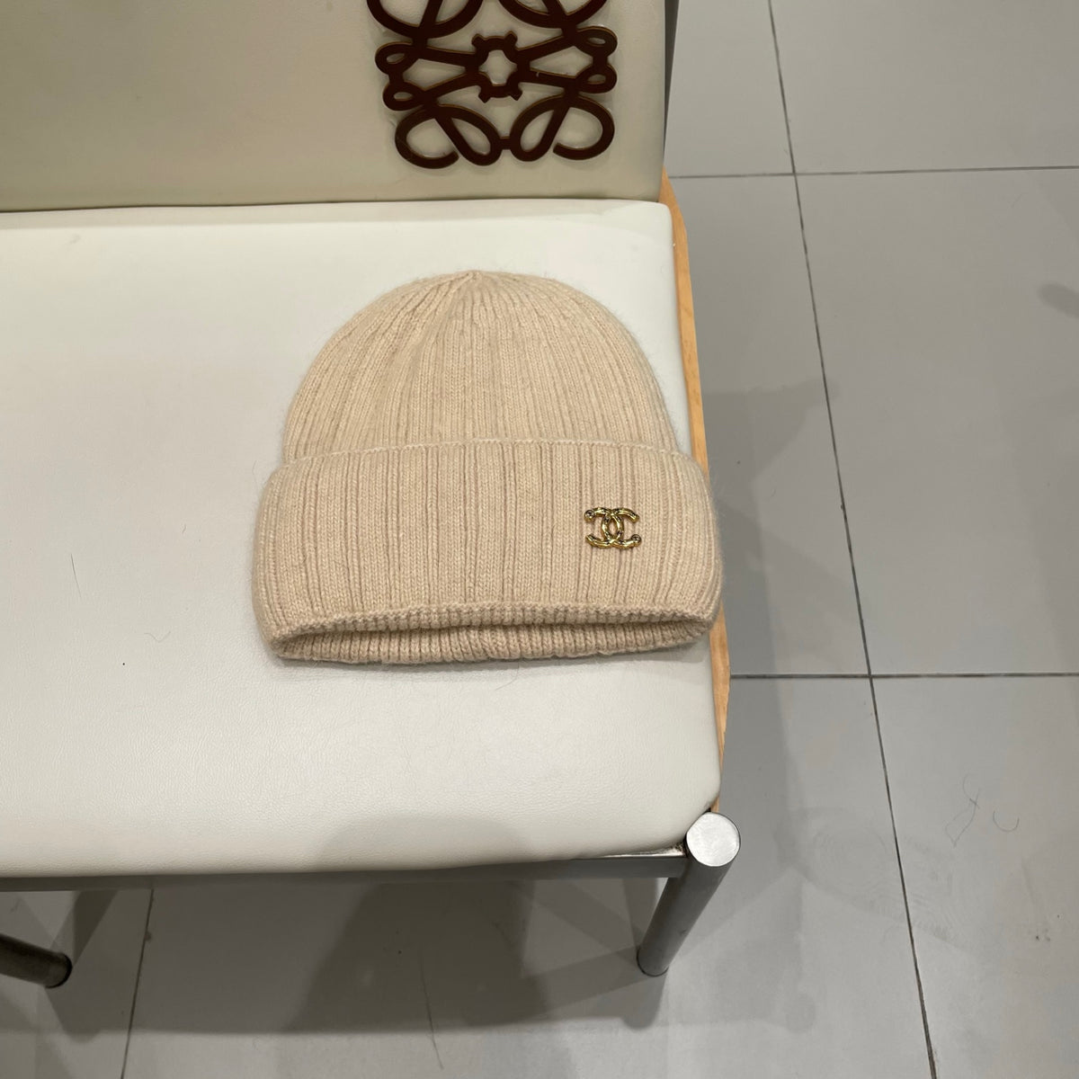 Chanel Knit Beanie - image 1