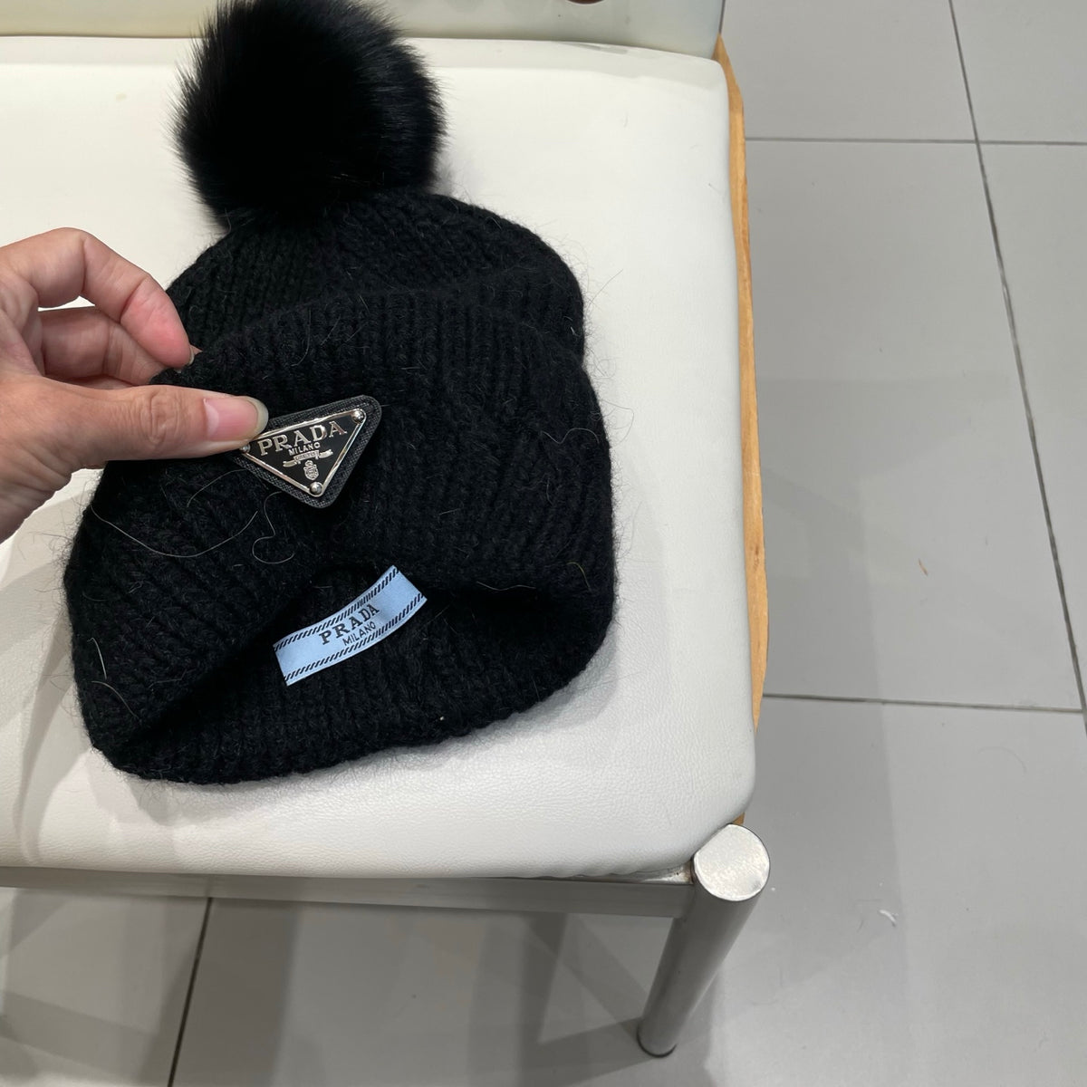Prada Knit Beanie - image 9