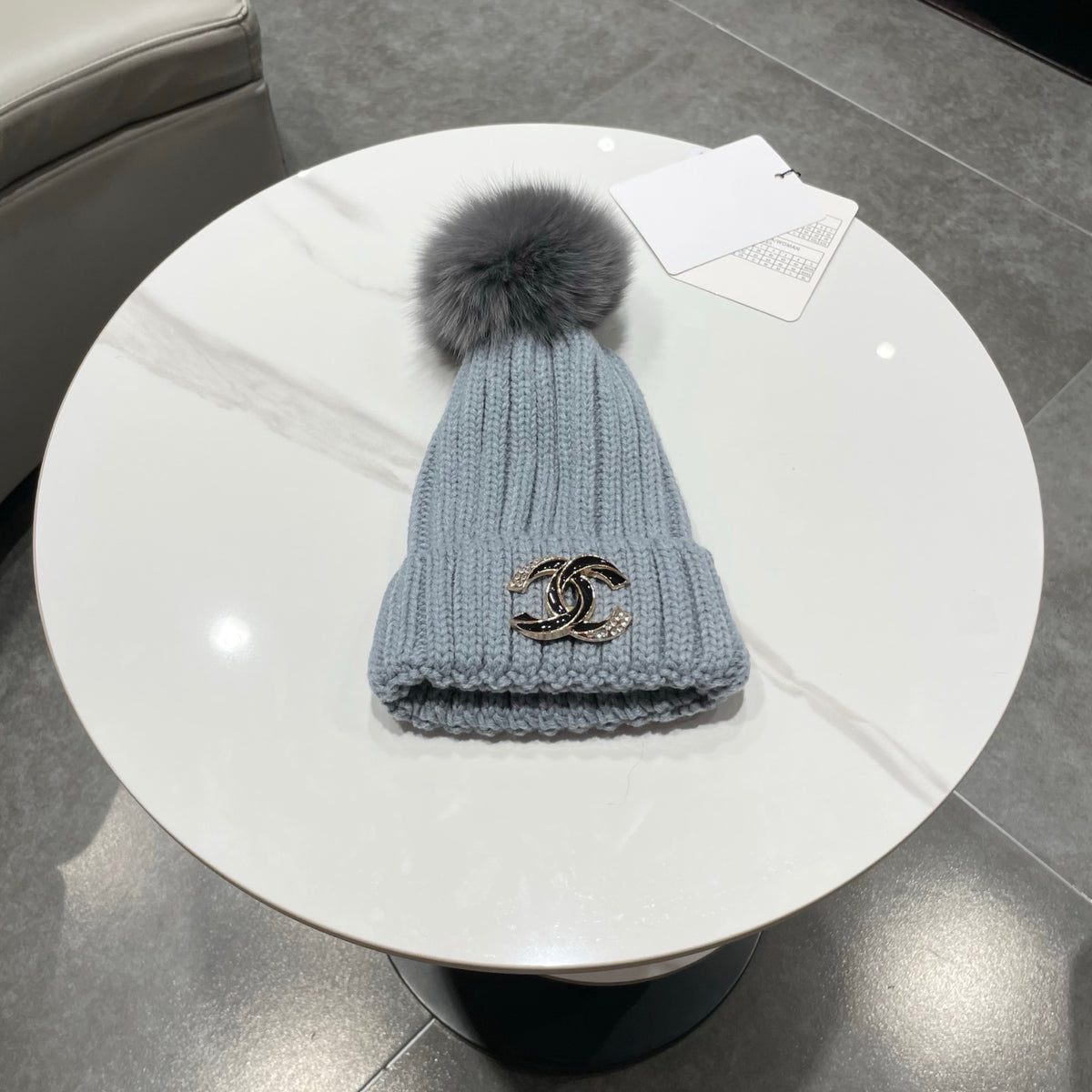 Chanel Knit Beanie - image 1