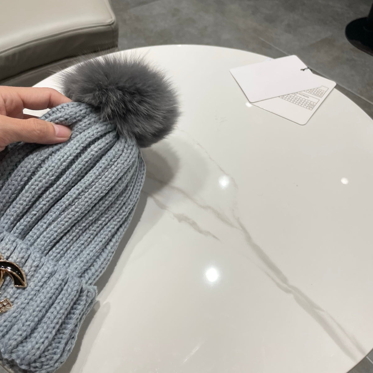 Chanel Knit Beanie - image 6