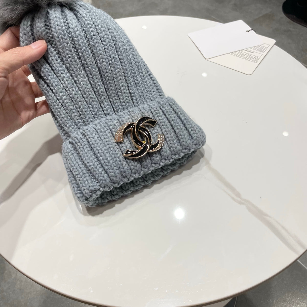 Chanel Knit Beanie - image 4