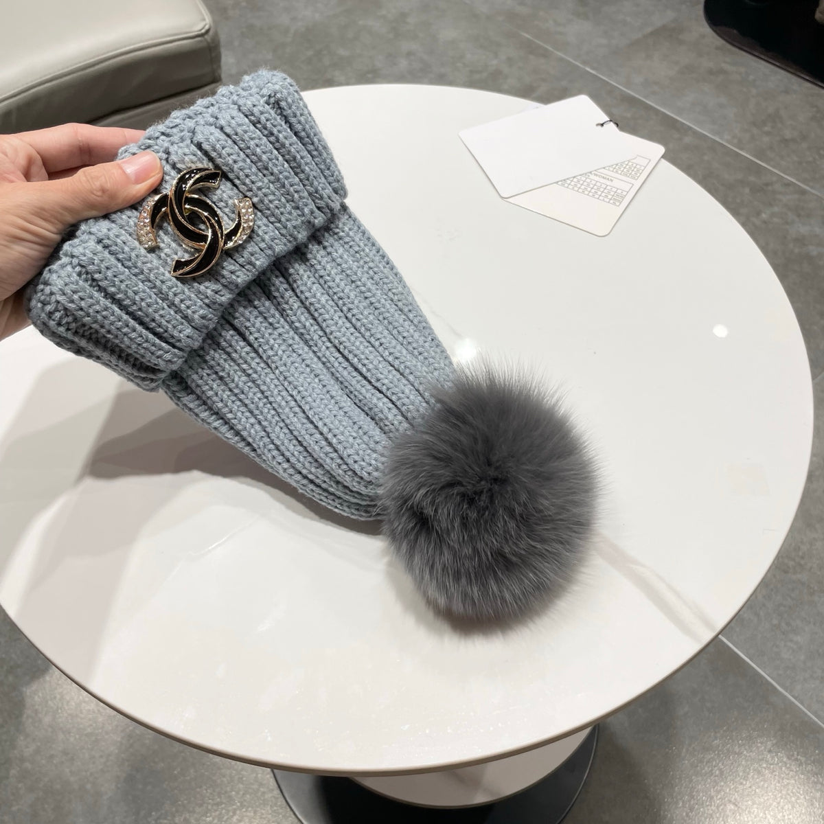 Chanel Knit Beanie - image 8
