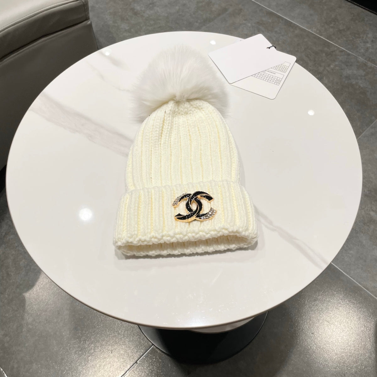 Chanel Knit Beanie - image 1