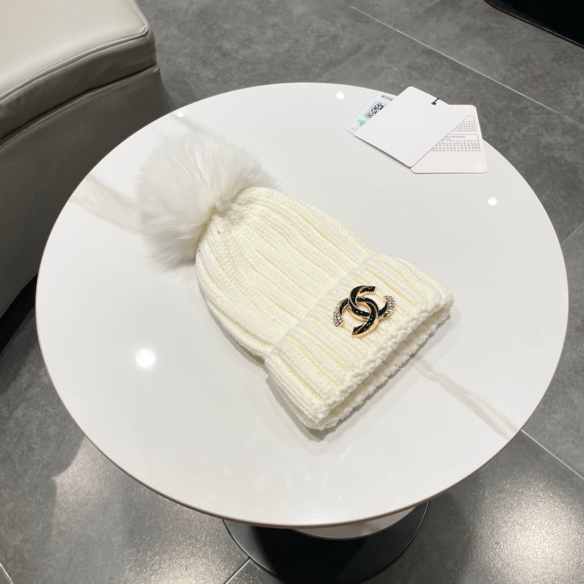 Chanel Knit Beanie - image 3