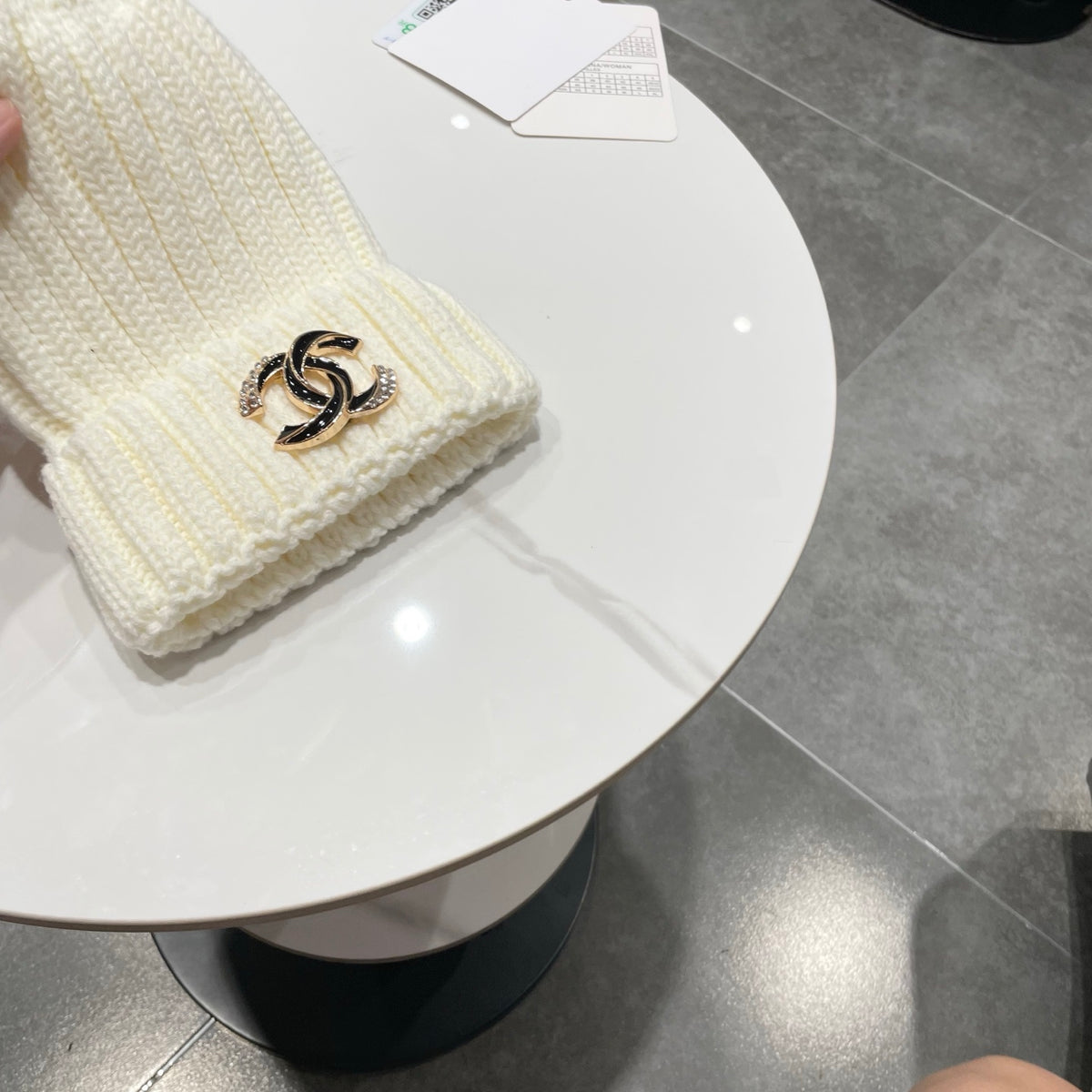 Chanel Knit Beanie - image 4