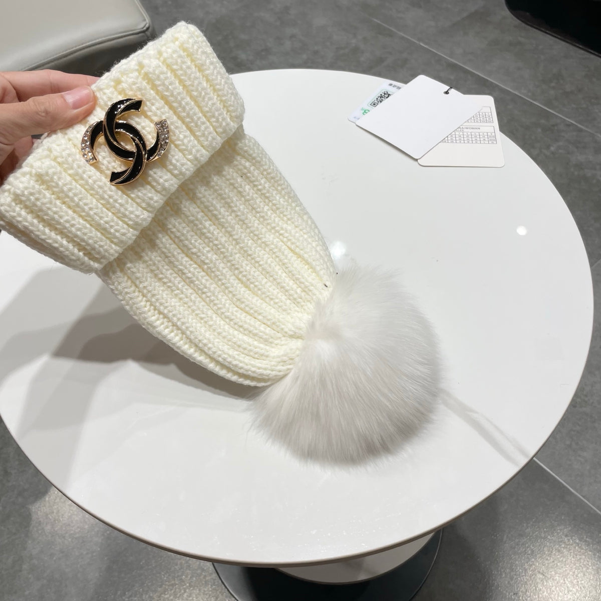 Chanel Knit Beanie - image 8
