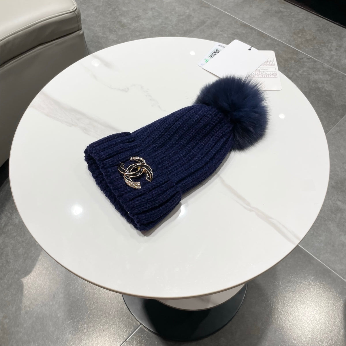 Chanel Knit Beanie - image 1