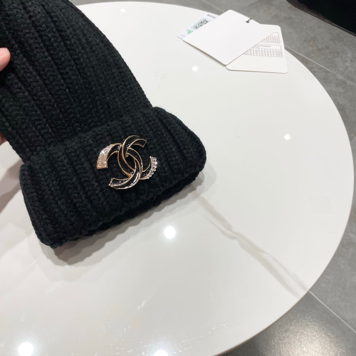 Chanel Knit Beanie - image 4