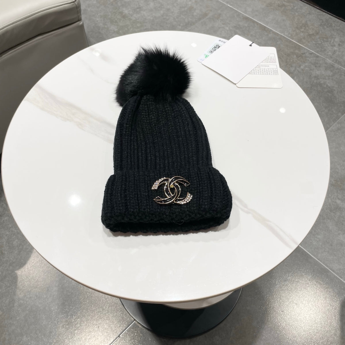 Chanel Knit Beanie - image 1