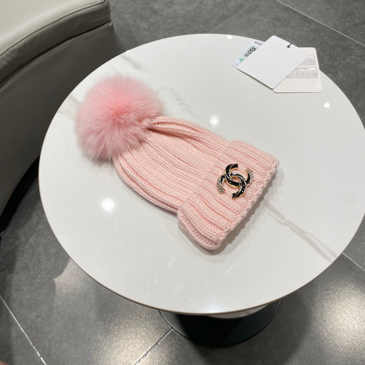 Chanel Knit Beanie - image 3