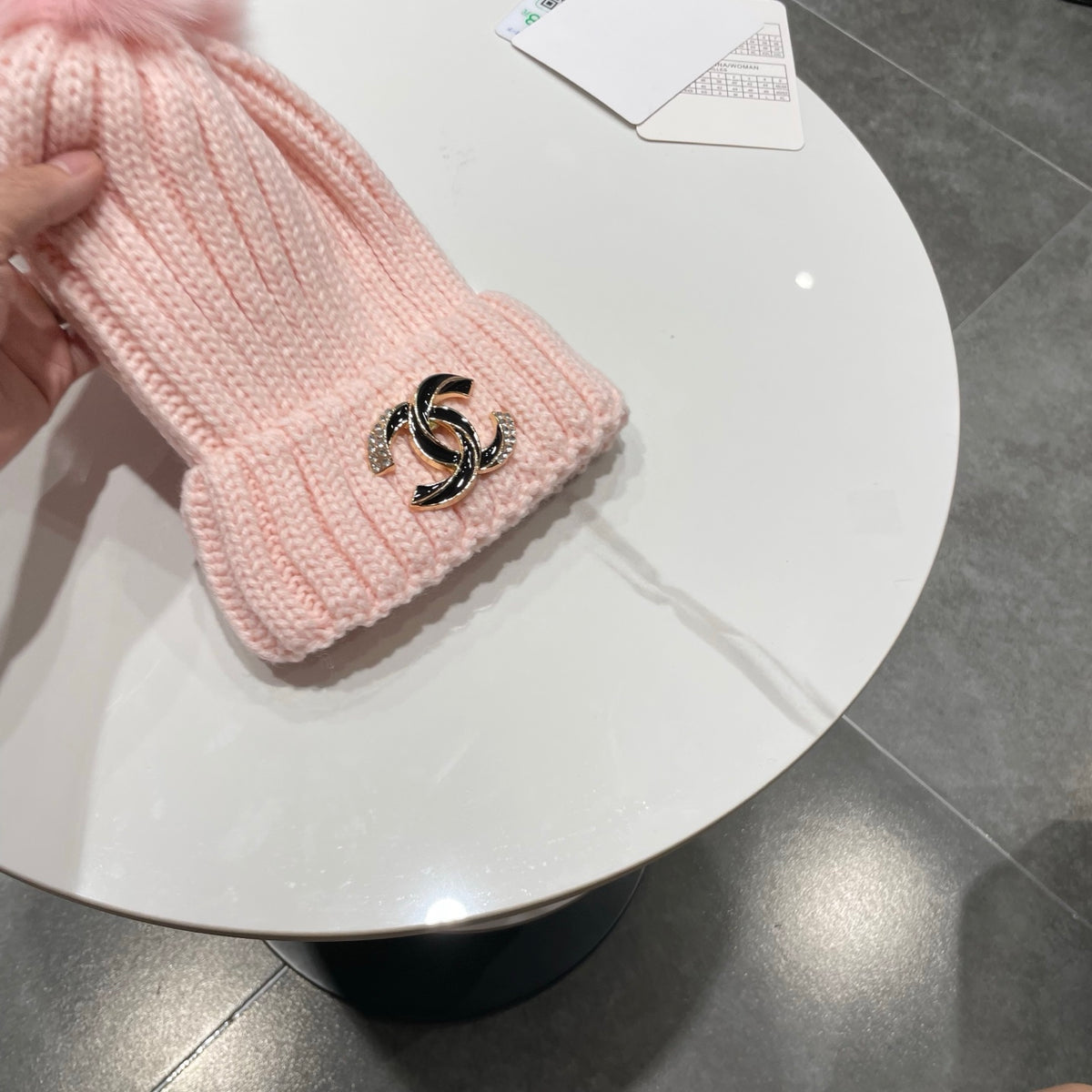 Chanel Knit Beanie - image 4