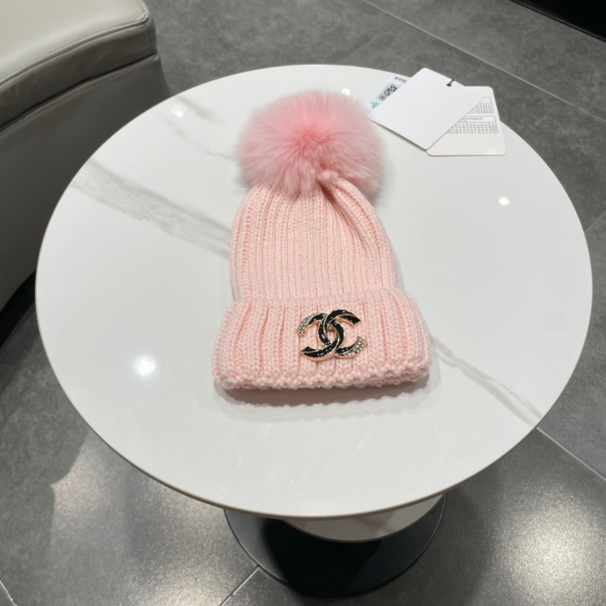 Chanel Knit Beanie - image 1