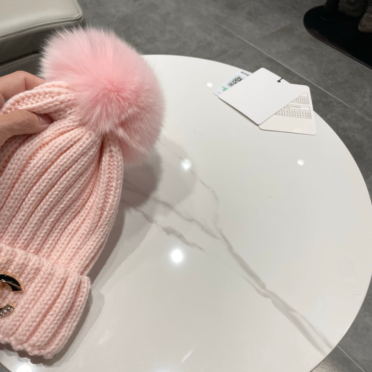 Chanel Knit Beanie - image 6