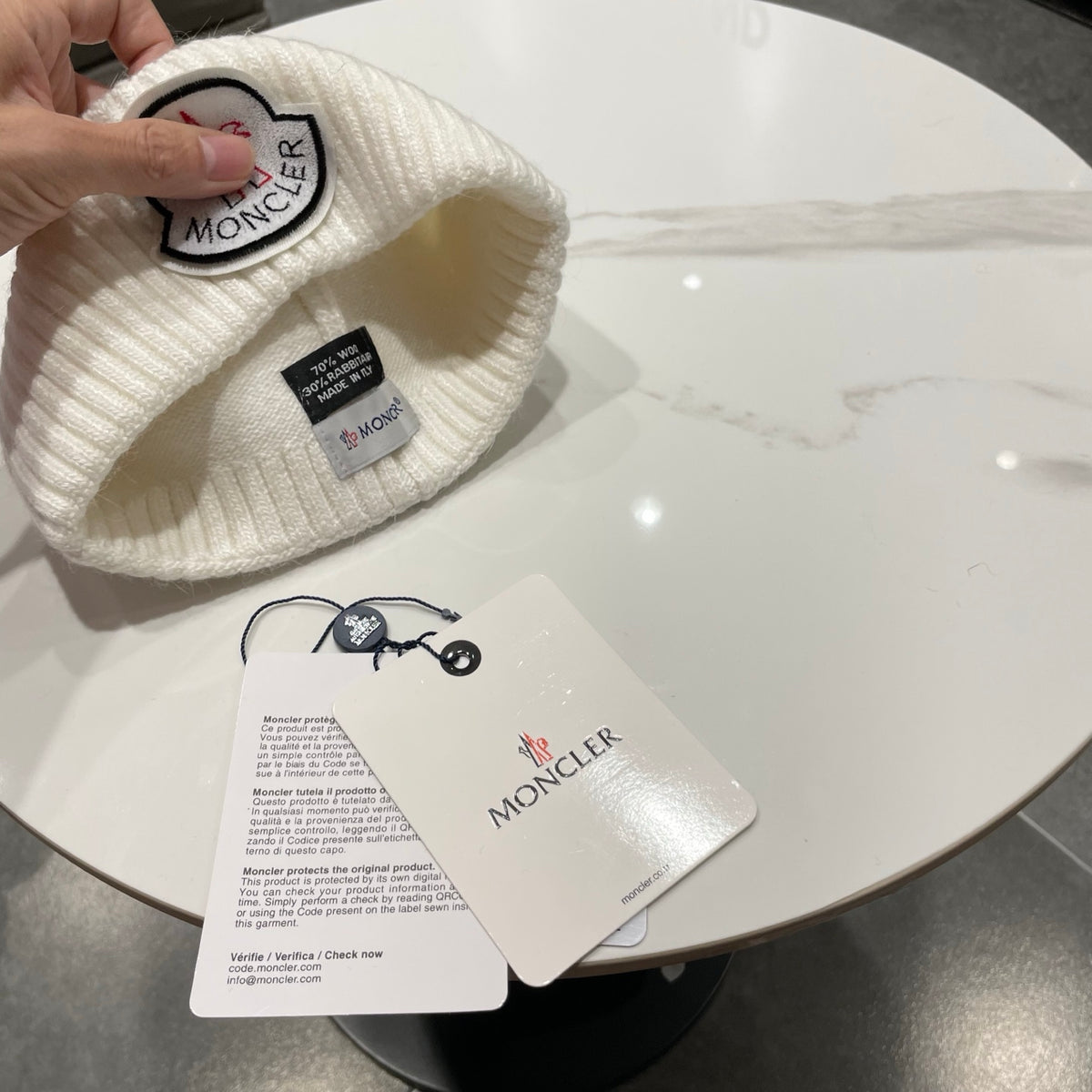 Moncler Wool Beanie - image 9