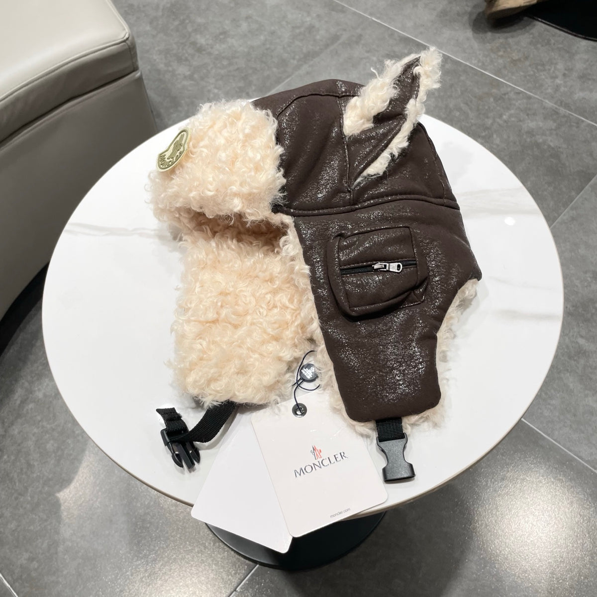Moncler Plush Hat - image 1