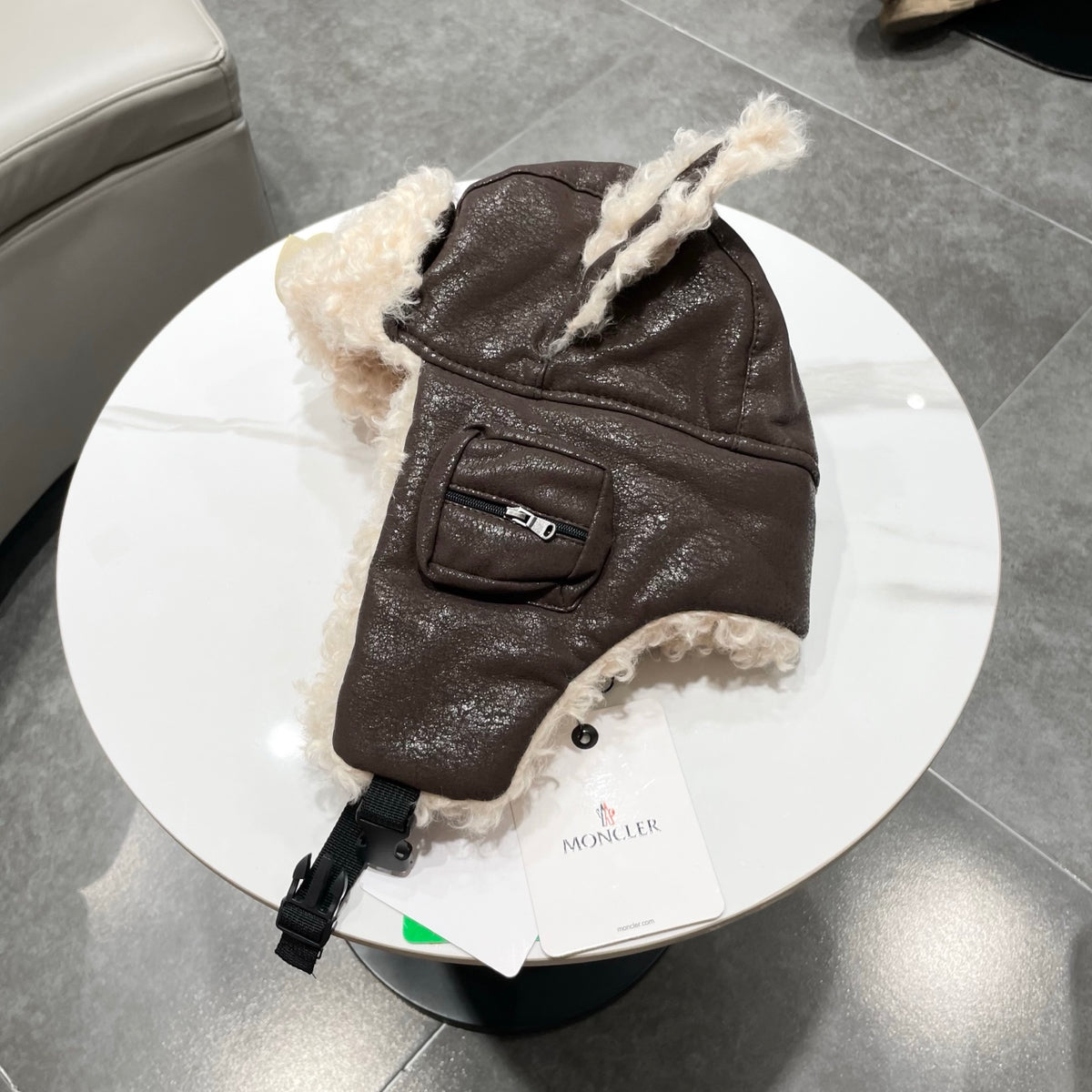 Moncler Plush Hat - image 6