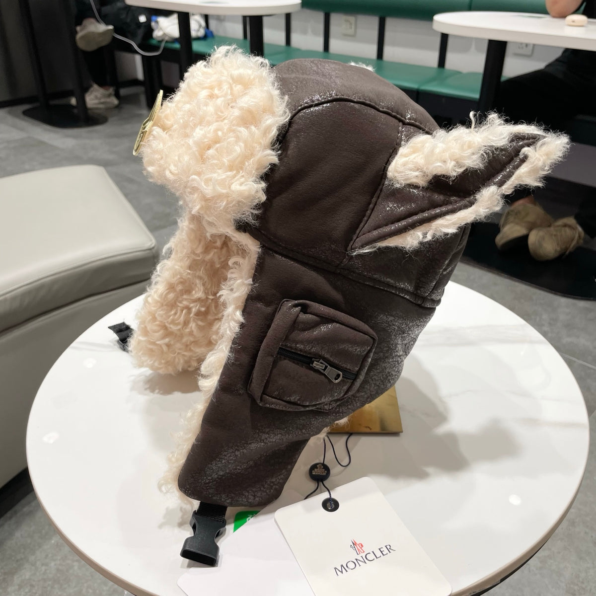 Moncler Plush Hat - image 9