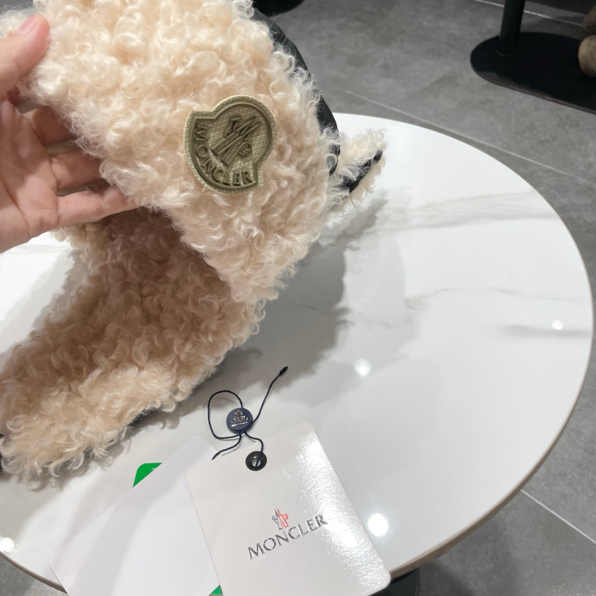 Moncler Plush Hat - image 6