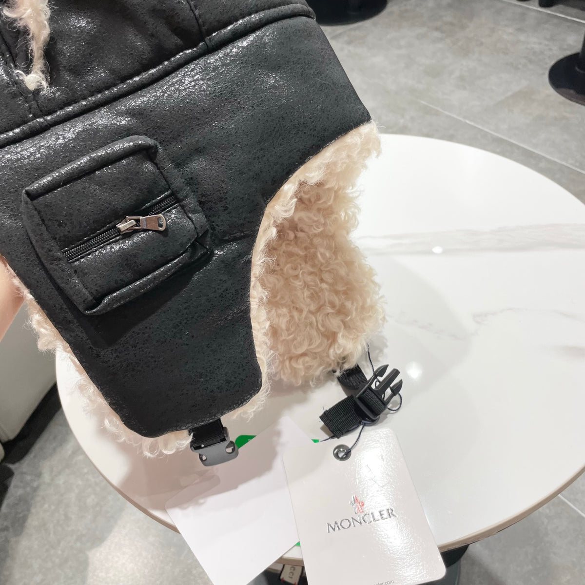 Moncler Plush Hat - image 8